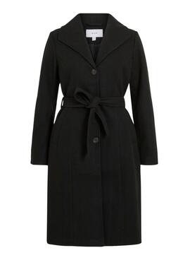 Mantel Vila Claudine schwarz für Damen