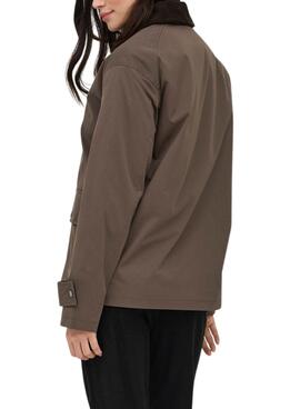 Jacke Only Evelyn braun für Damen