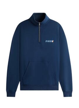 Tommy Jeans LA Relaxed Pullover Marineblau für Herren