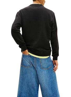 Tommy Jeans Essential DNA Hoodie schwarz für Herren