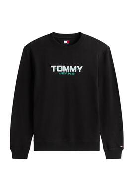 Tommy Jeans Essential DNA Hoodie schwarz für Herren