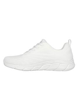 Sneaker Skechers BOBS Sport B Flex Lo weiß für Damen