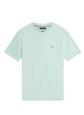 T-Shirt Tommy Hilfiger Essential türkis für Herren