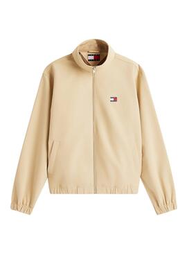 Jacke Tommy Jeans Essential beige für Herren.