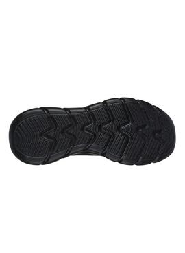 Turnschuhe Skechers BOBS Sport B Flex Hi Schwarz für Damen