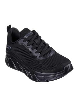 Turnschuhe Skechers BOBS Sport B Flex Hi Schwarz für Damen