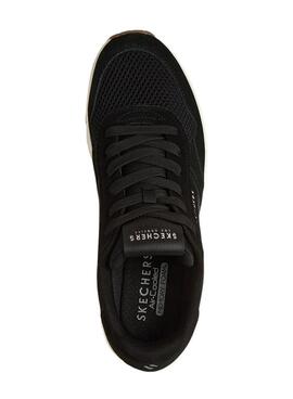 Turnschuhe Skechers UNO Vintage Air schwarz für Herren