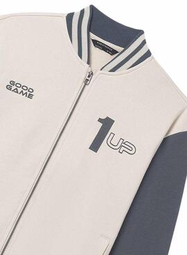 Bomber Mayoral beige für Jungen.