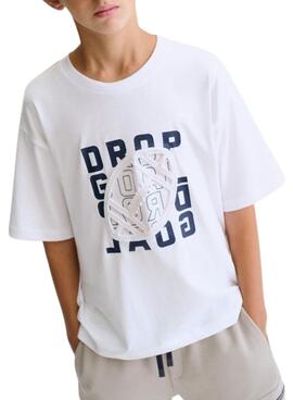 Trikot Mayoral weiß Basketball für Jungen