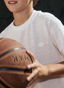 T-shirt Mayoral weiß für Jungen