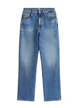 Jeanshose Tommy Jeans Layla slim in mittelblau für Damen