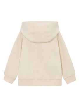 Kapuzenpullover Mayoral in Beige für Jungen.