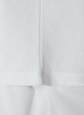 T-Shirt Pepe Jeans Gigi in Weiß für Mädchen.