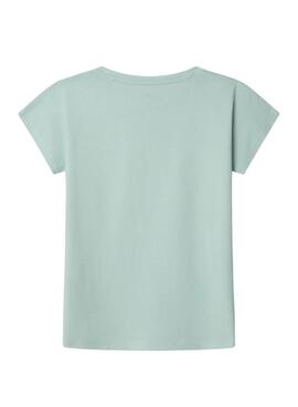 T-Shirt Pepe Jeans Gigi blau für Mädchen
