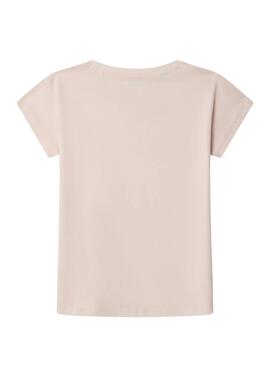 T-shirt Pepe Jeans Gigi rosa für Mädchen