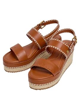 Sandalen Pepe Jeans Billie braun für Damen