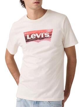 T-Shirt Levis Graphic beige für Herren