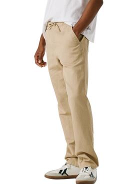 Chinesische Hose Pepe Jeans Pull On Comfort in Beige für Herren.
