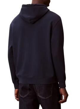 Pullover Calvin Klein Jeans Monogramm in Marineblau für Herren