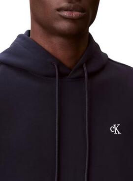 Pullover Calvin Klein Jeans Monogramm in Marineblau für Herren