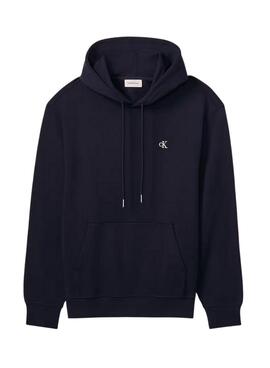 Pullover Calvin Klein Jeans Monogramm in Marineblau für Herren