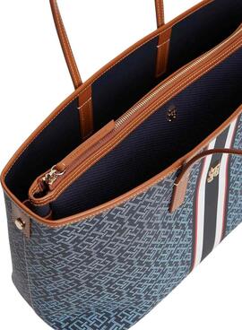 Handtasche Tommy Hilfiger Monoplay blau für Damen