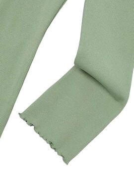 Grüne Mayoral-Rippenhose für Mädchen.