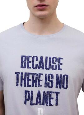 T-shirt Ecoalf Min grau für Herren.