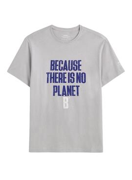 T-shirt Ecoalf Min grau für Herren.