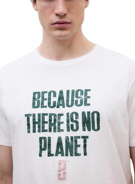 T-shirt Ecoalf Min weiß für Herren