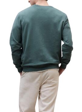 Ecoalf Bardera grünes Sweatshirt für Herren