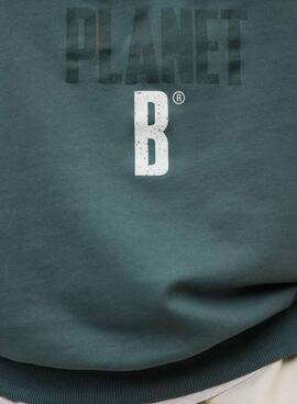 Ecoalf Bardera grünes Sweatshirt für Herren