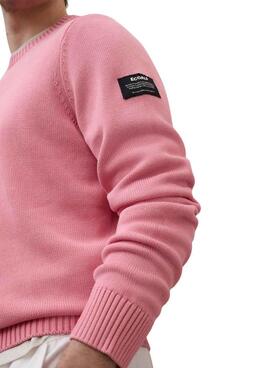 Ecoalf Pullover Tail in Rosa für Herren
