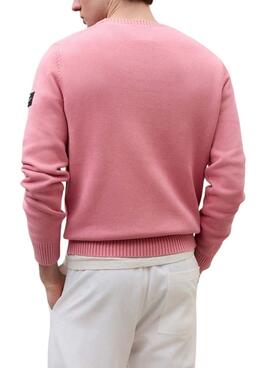 Ecoalf Pullover Tail in Rosa für Herren