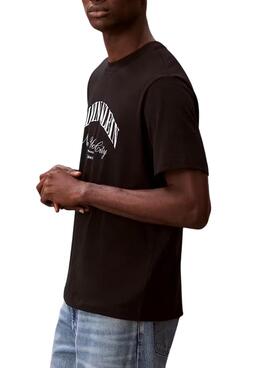 Schwarzes Calvin Klein Jeans March T-Shirt für Herren.