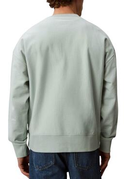 Sweatshirt Calvin Klein Jeans türkis für Herren