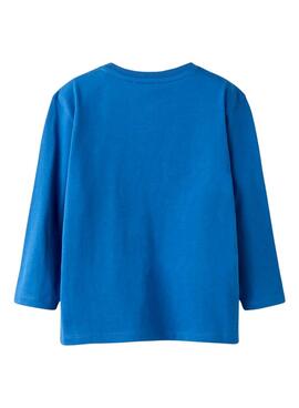 T-shirt Name It sport 86 blau für Jungen.