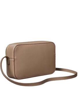 Handtasche Calvin Klein Jeans Foil Logo Kaffee für Damen