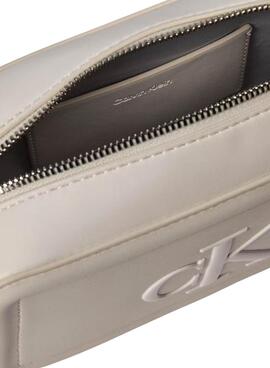 Tasche Calvin Klein Jeans Bold weiß für Damen