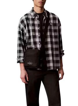 Umhängetasche Calvin Klein Jeans Bold Reporter Schwarz für Herren