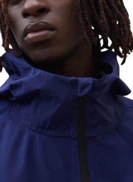 Jacke Ecoalf Darwin blau für Herren