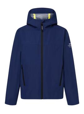 Jacke Ecoalf Darwin blau für Herren
