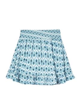 Mayoral bedruckter blauer Rock für Mädchen