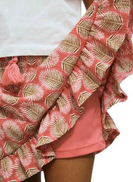 Bedruckter Korallrock von Mayoral für Mädchen