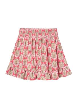 Bedruckter Korallrock von Mayoral für Mädchen