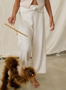 Hose Mayoral Streifen Creme für Mädchen