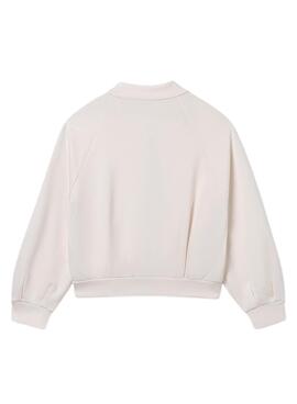 Sportliche beige Mayoral-Jacke für Mädchen.