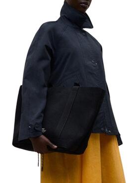 Jacke Ecoalf Major Marine für Damen