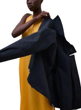 Jacke Ecoalf Major Marine für Damen