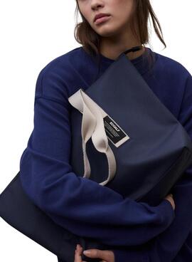 Tasche Ecoalf Areny Medium Marine für Damen